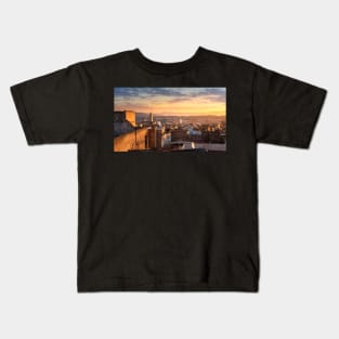 The old Medina in Fez (Fes El Bali), Morocco at sunrise Kids T-Shirt